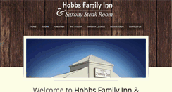 Desktop Screenshot of hobbsfamilyinn.com